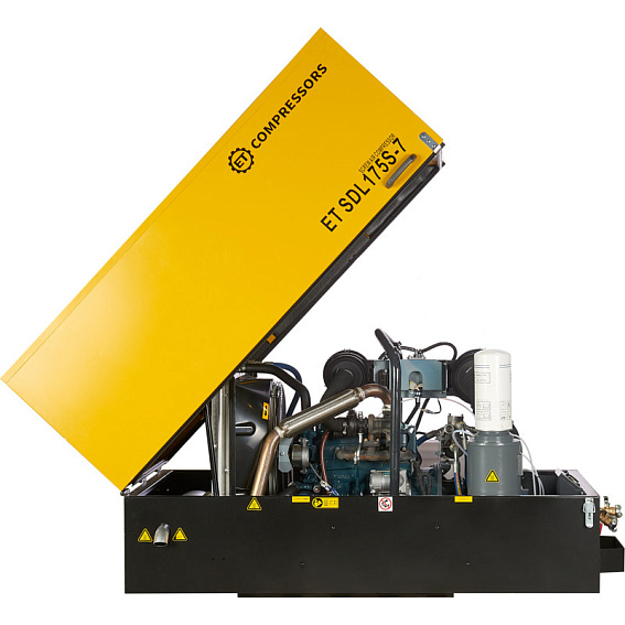 Дизельный винтовой компрессор ET-Compressors ET SDL 175S-7 Дизельный винтовой компрессор ET-Compressors ET SDL 175S-7